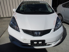 2012 HONDA FIT WHITE 1.5L AT A17523